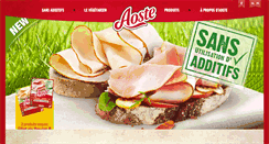 Desktop Screenshot of aoste.be