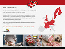 Tablet Screenshot of aoste.com